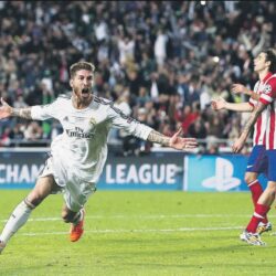 Sergio Ramos trolluje Atlético po remíze Ligy mistrů 1/8: co řekl obránce?